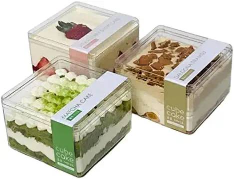Square Acrylic Box
Size- 3.75*3.75*2.25" 
Pack of 12