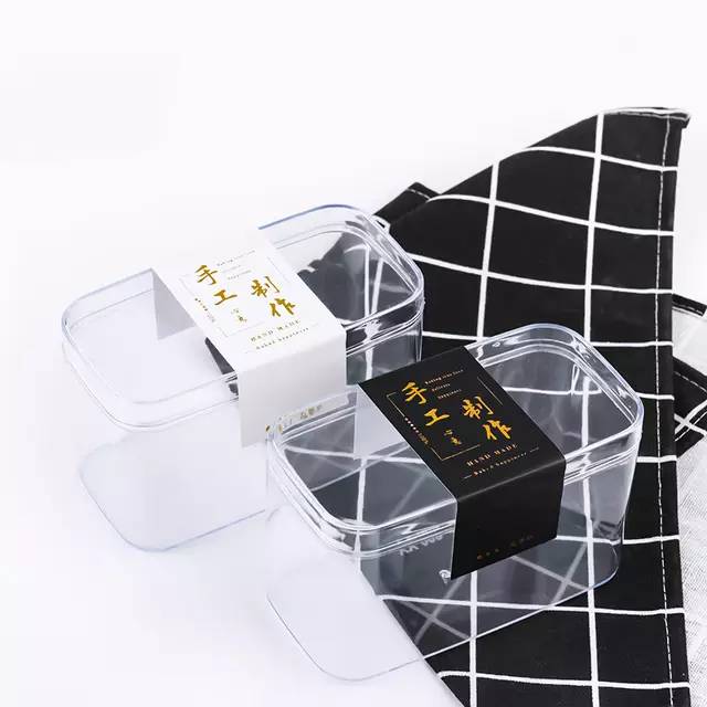 Rectangle Acrylic Tub Box 200 ML Pack of 10