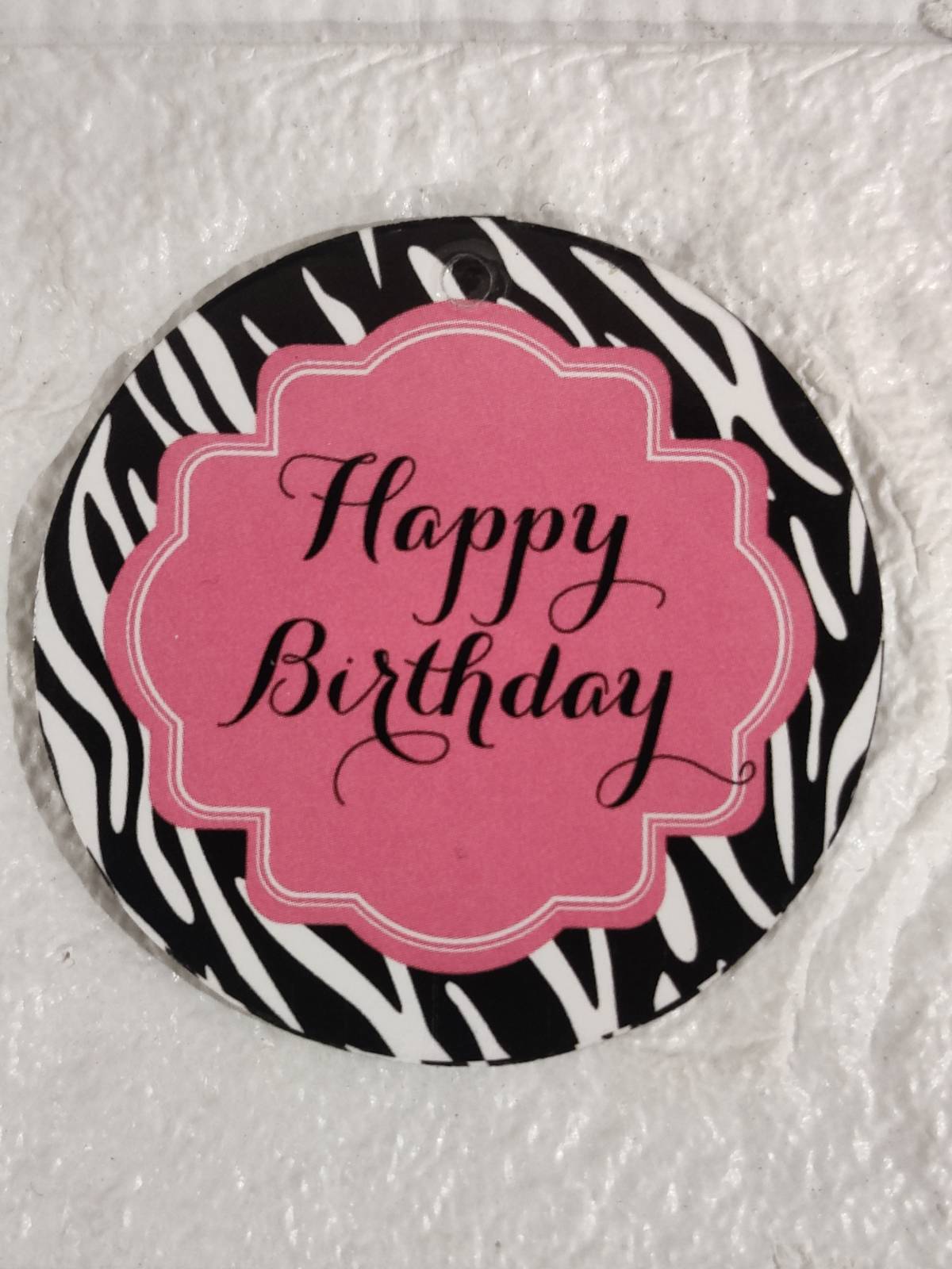 Happy Birthday Paper Tag