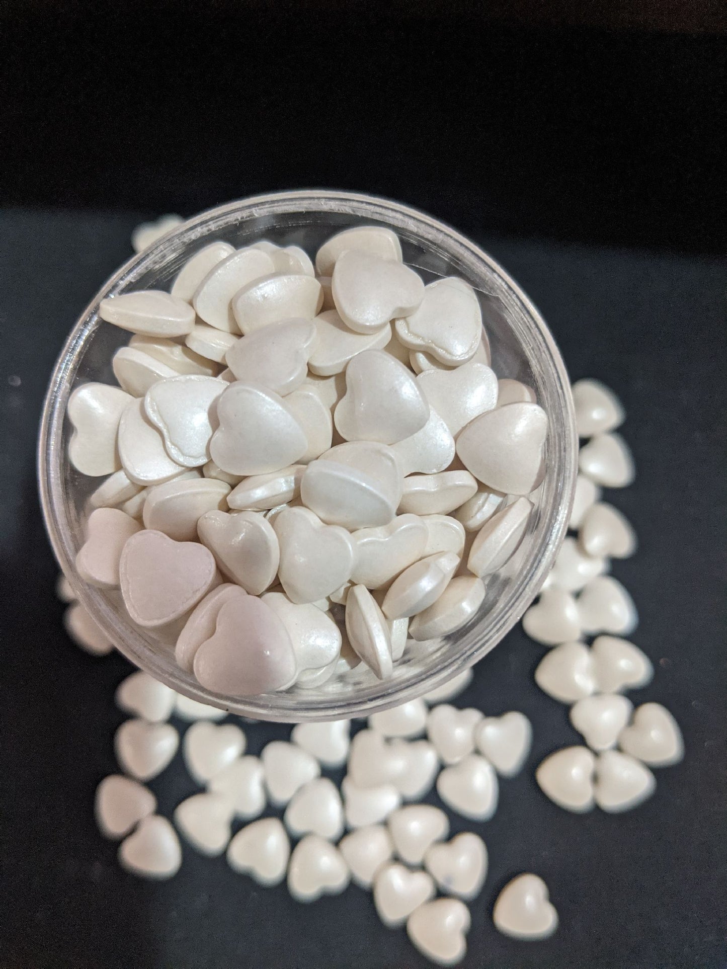 Tastycraft White Heart Sprinkle