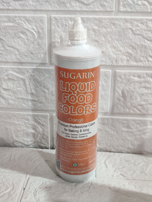 Sugarin Orange Liquid Food Color 500gm