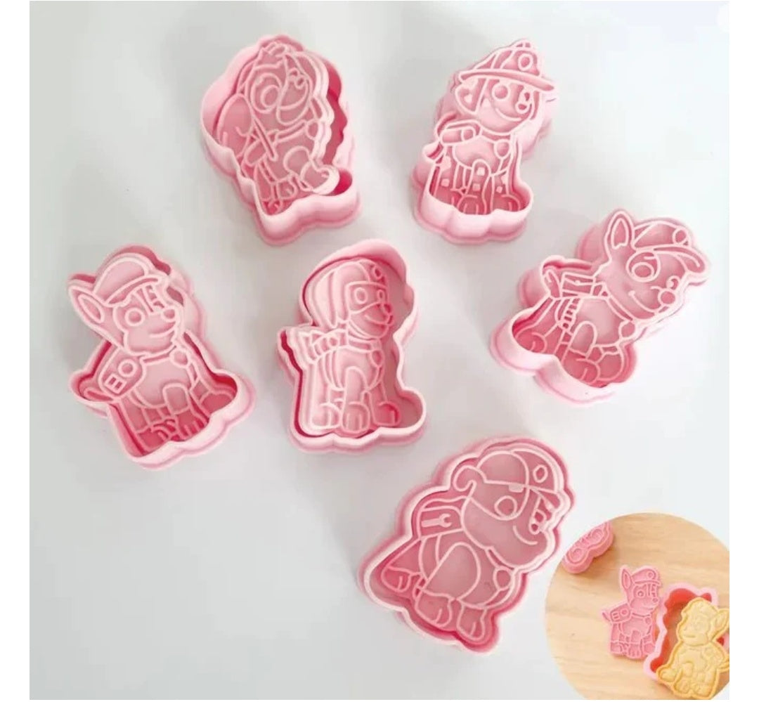 Paw patrol 6 in 1 Cookies Cutter