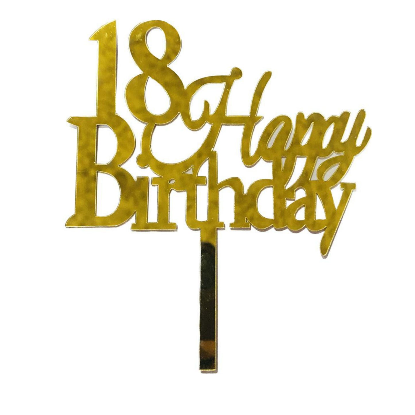 18 Birthday Cake Topper