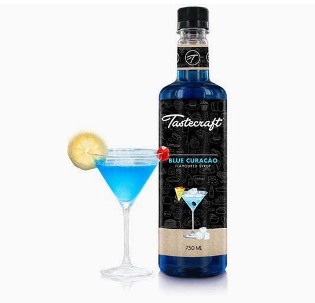 Tastecraft Blue Curacao Flavoured Syrup 750ml