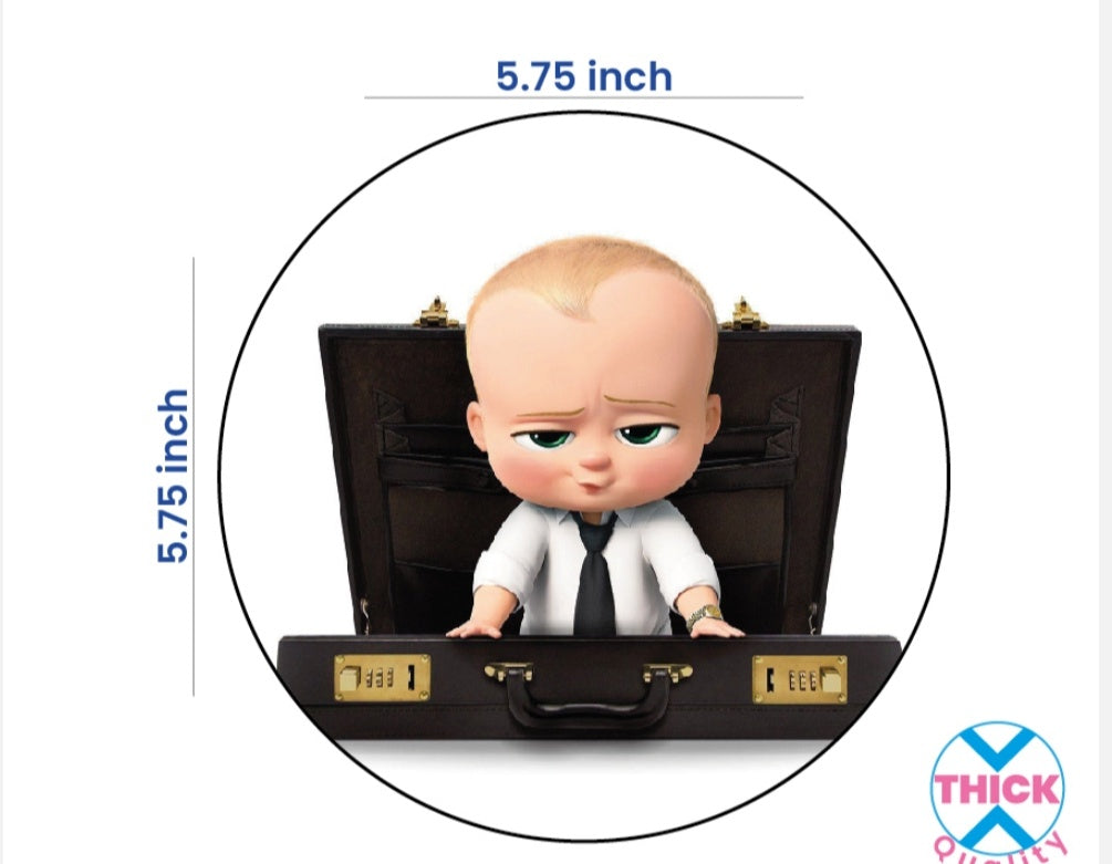 Tastycraft (Boss baby) theme Edible Precut Wafer sheet (EWC-107)