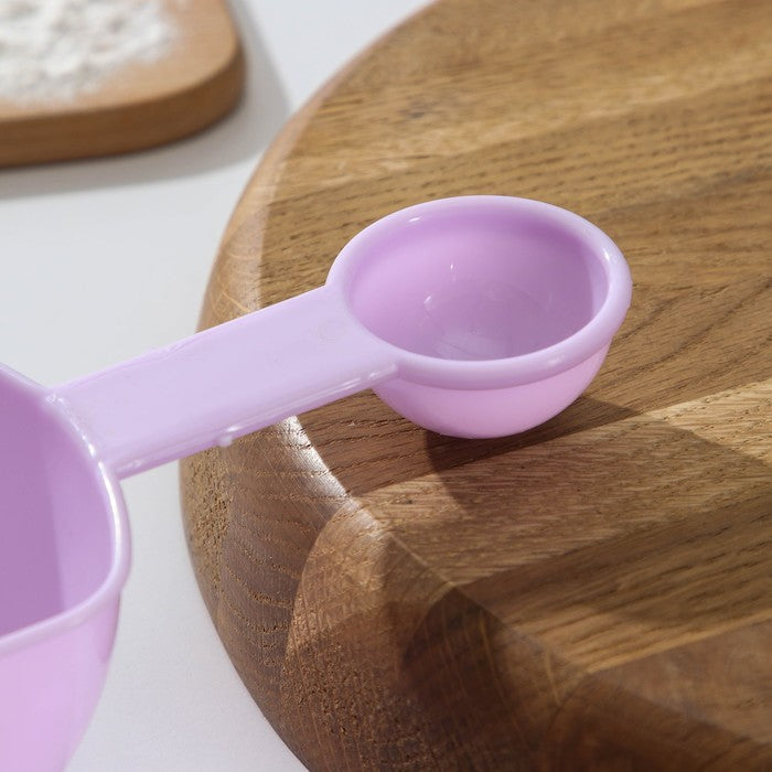 Dimensional Scoops and Spoons "Double " 3 pcs (Random Colour )