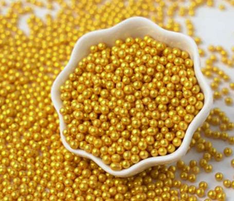 Tastycraft Golden Balls Sprinkle Size - 4mm