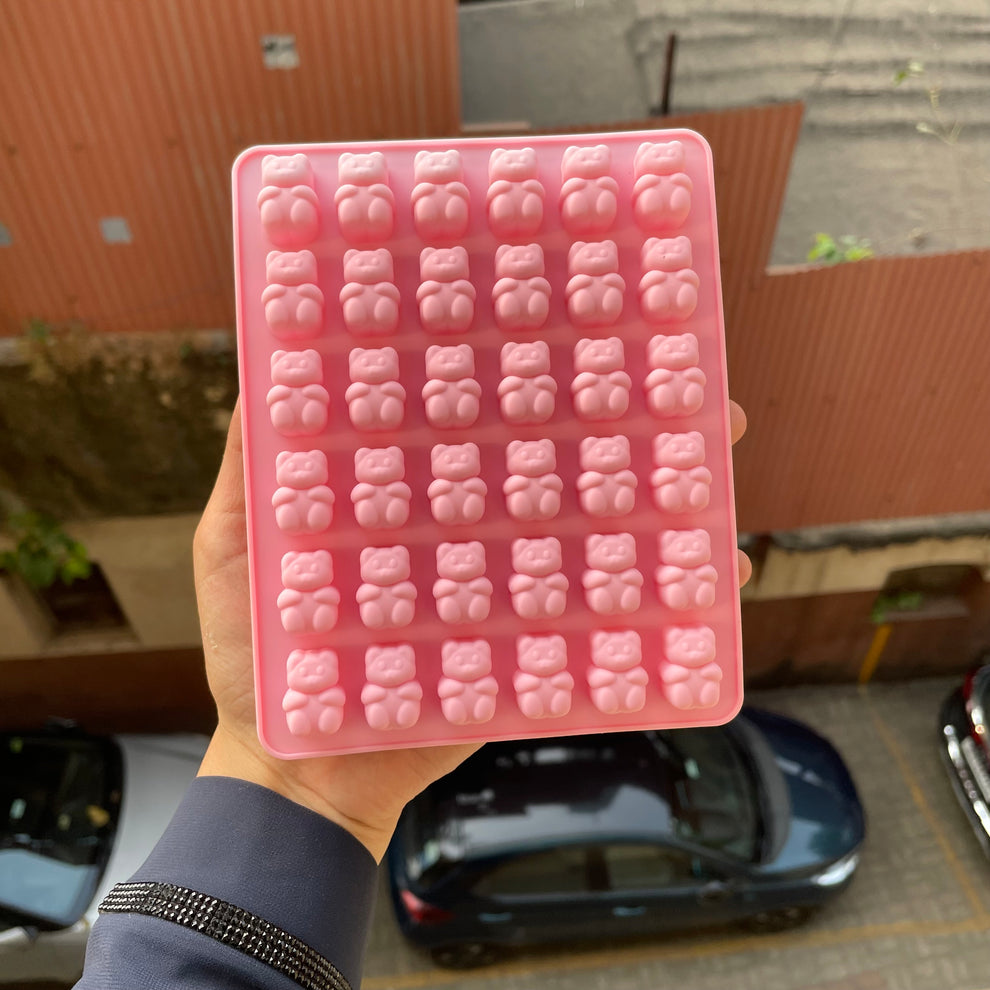 Small Teadybear shaped Mould (Random Colors)