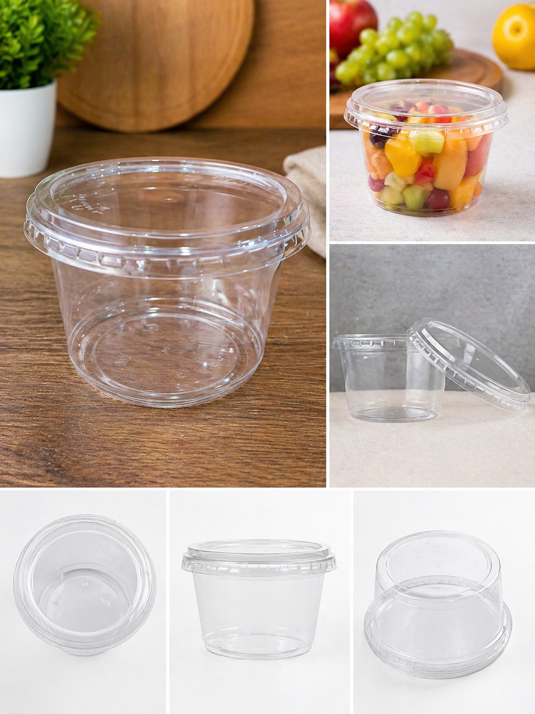 cookie container pack of 10 (lenght 3 inch diameter 4.5 inch)