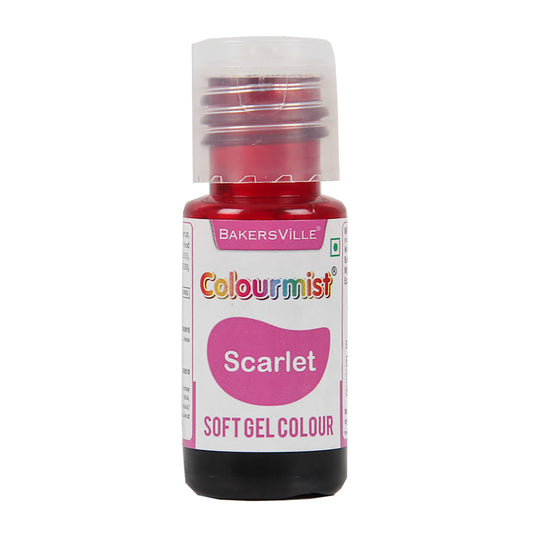 Bakersville colourmist scarlet Soft Gel Colour 20gm