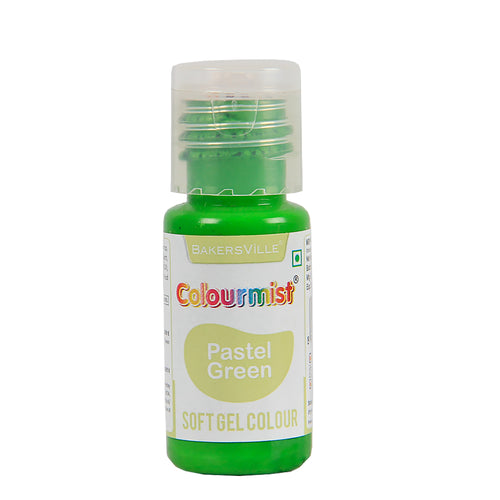 Bakersville colourmist Pastel Green Soft Gel Colour 20gm