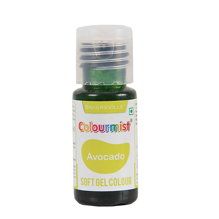 Bakersville colourmist Avocado Soft Gel Colour 20gm