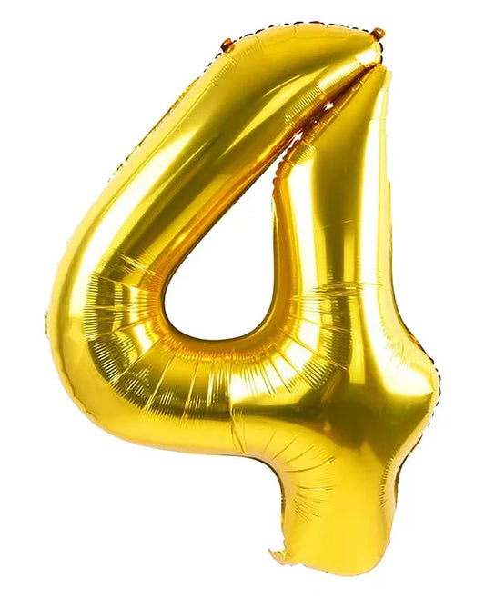 4 Number Foil Balloon size-14 inch