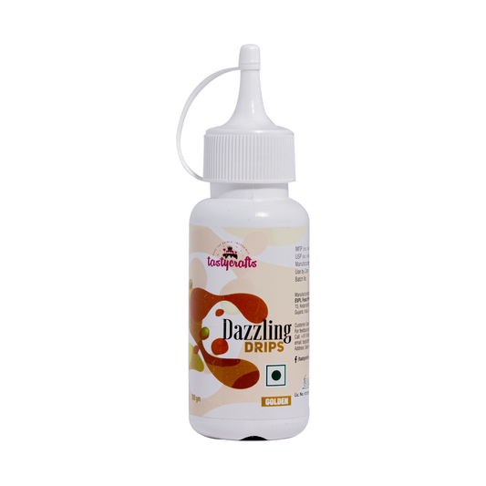 Tastycraft Gold Dazzling drips 100gm