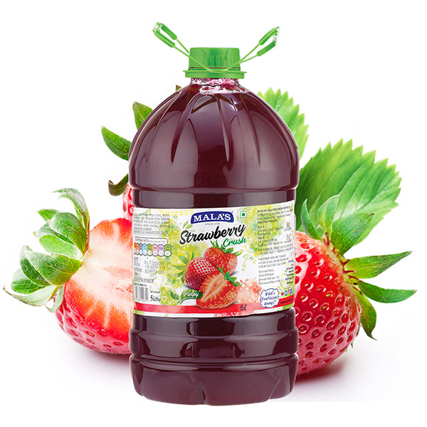 Malas Strawberry Crush 5 ltr