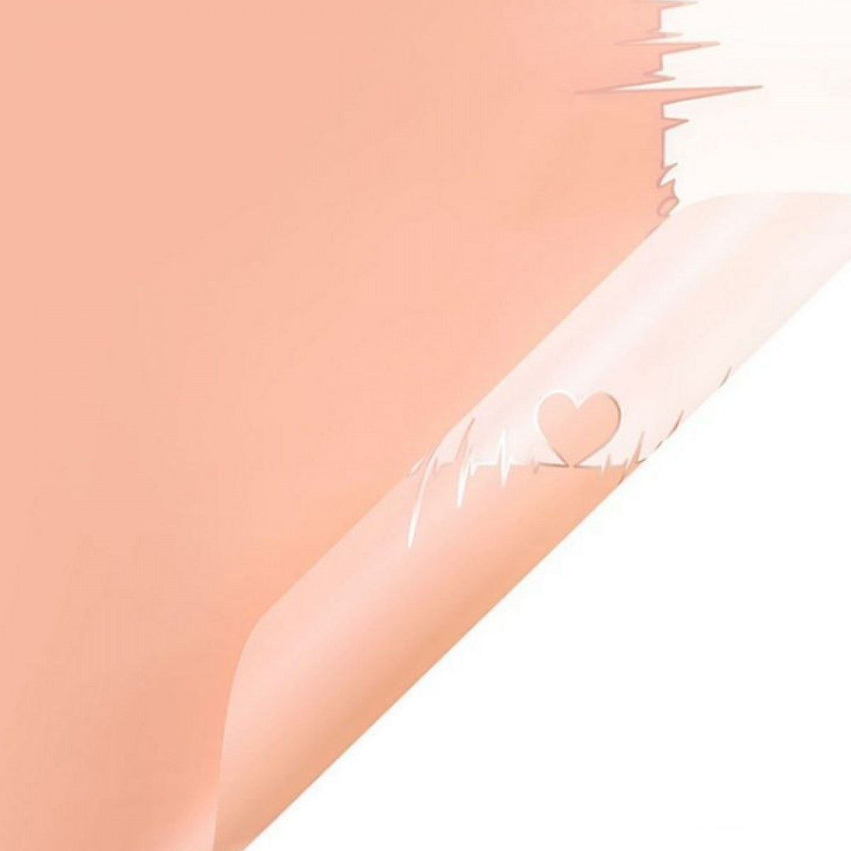 Flower Wrapping Peach Paper Pack of 5 Size - 22x21.5 inch