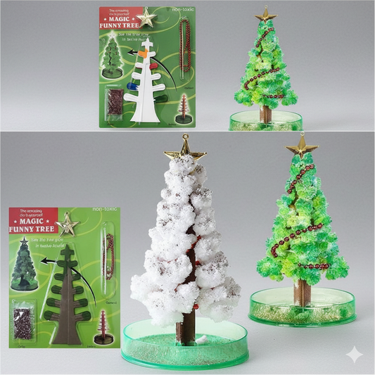 Magic Growing Crystal Christmas Tree (Random Colour)