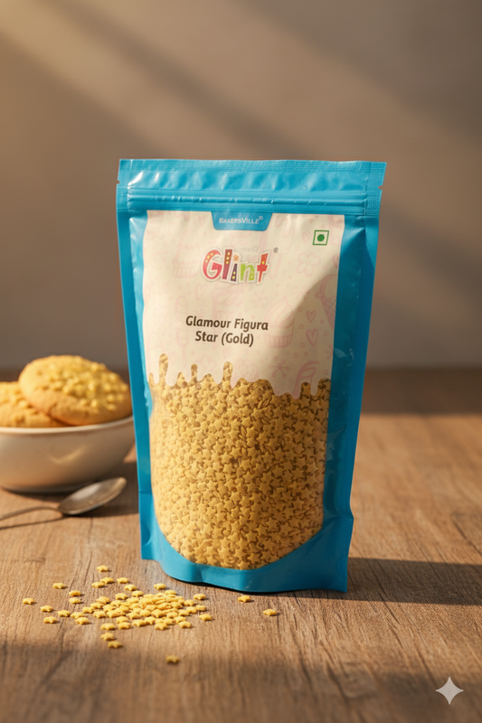 Bakersville Glint Glamour Figura Star ( Gold)