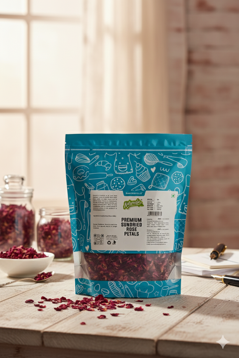 Bakersville Premium Sundried Rose Petals 100 gram