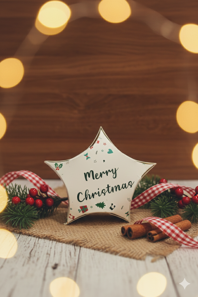 Merry Christmas Gift Box (Pack Of 10)