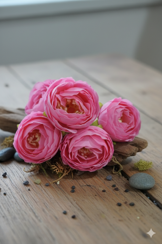 Peony Flower pack of 5