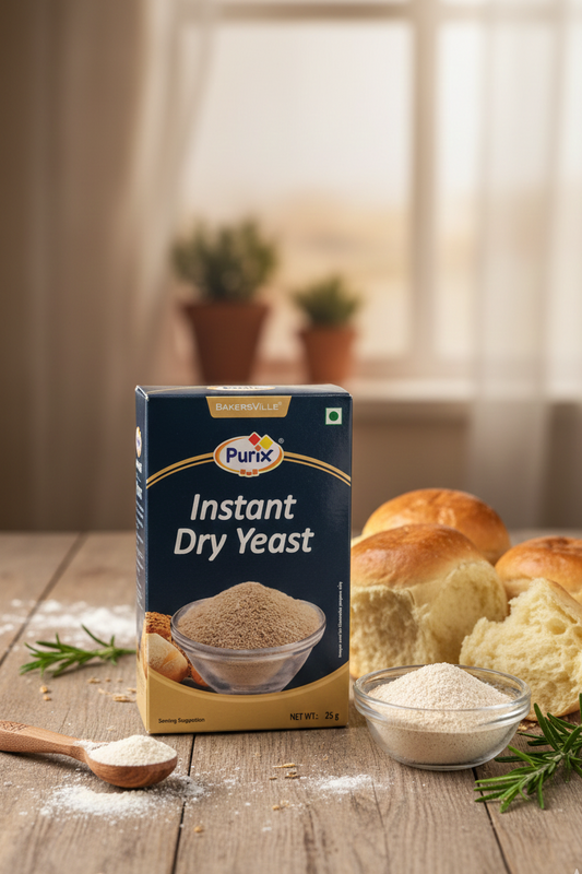 Bakersville Purix Instant Dry Yeast 25gm