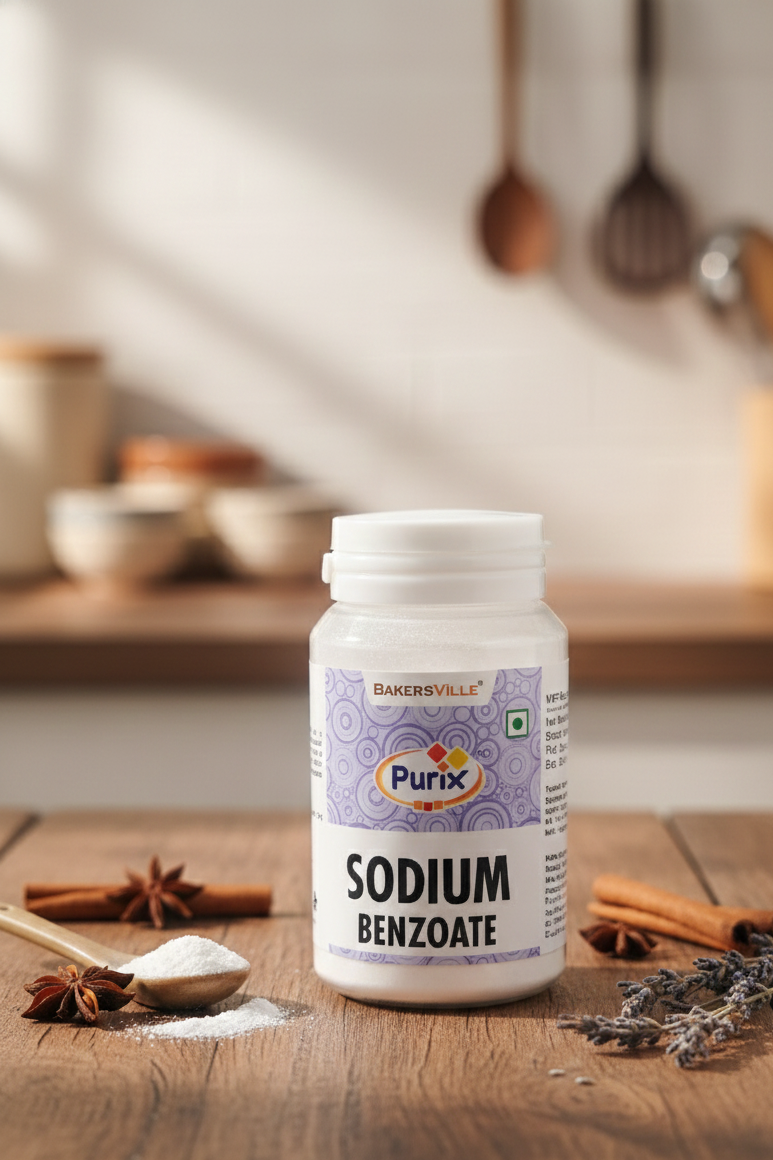 Bakersville Purix Sodium Benzoate 75gm