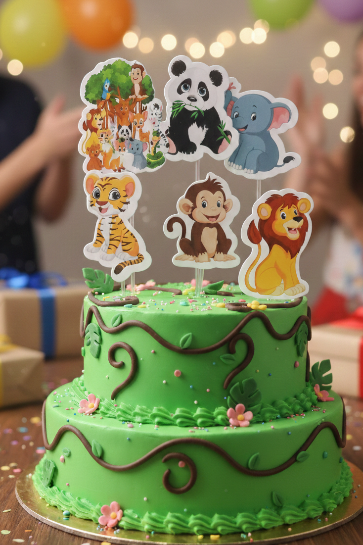 Jungle  Theme Topper