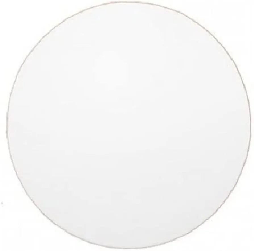 14 inch White Round Mdf Base Board