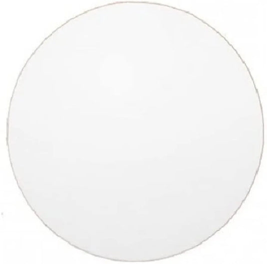 14 inch White Round Mdf Base Board