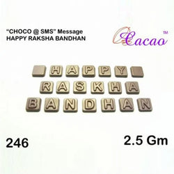 Rakhi Alphabet Cacao Pvc Mould