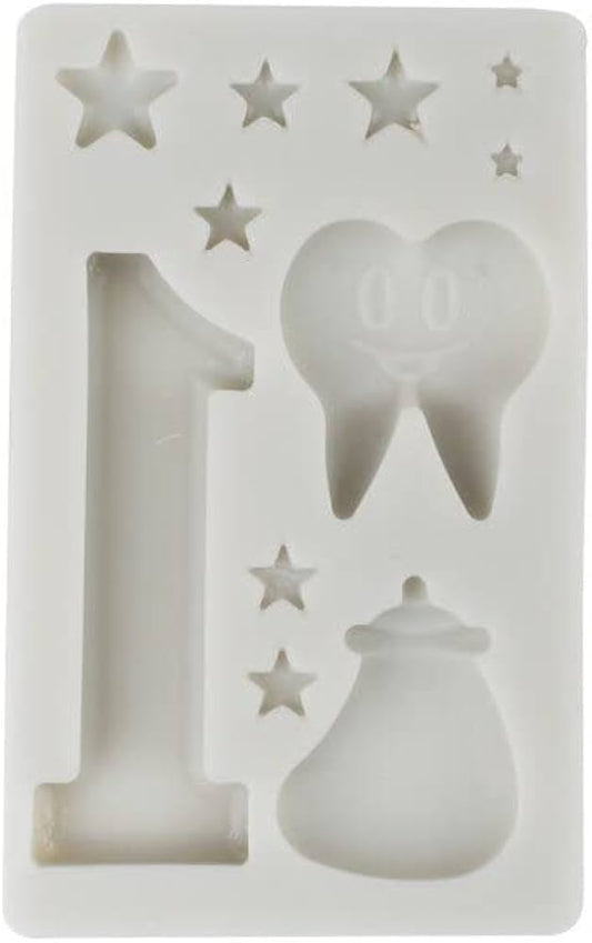 1st Birthday Fondant Mould