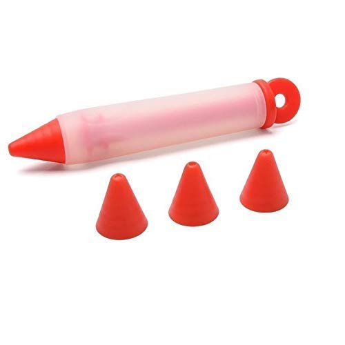 Silicone Pen Food Writing Pen with-Head Cake Decorating Pen