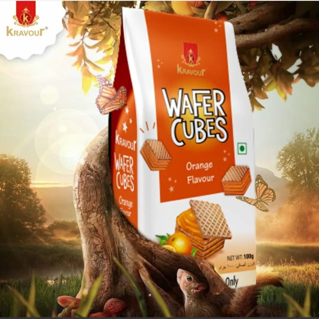 Wafer cubes random flavour