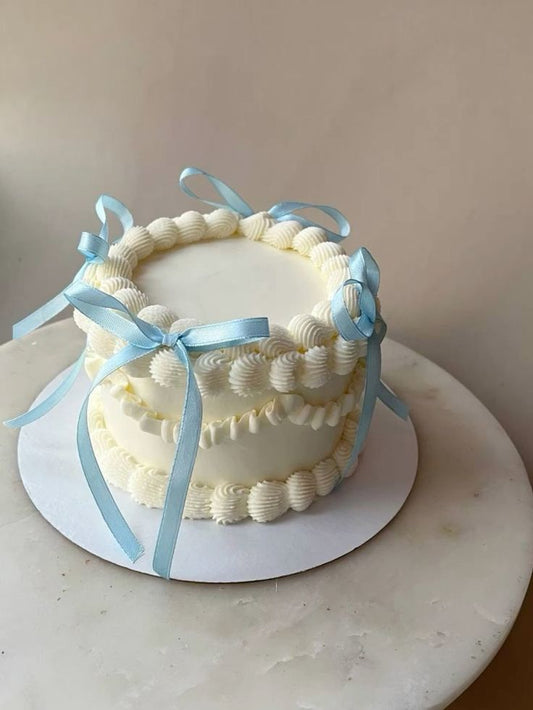 Sky Blue Ribbon 1 mtr