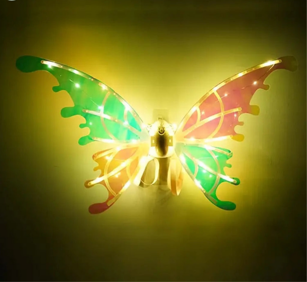 Electric Kinectic Butterfly (Rainbow Wings)