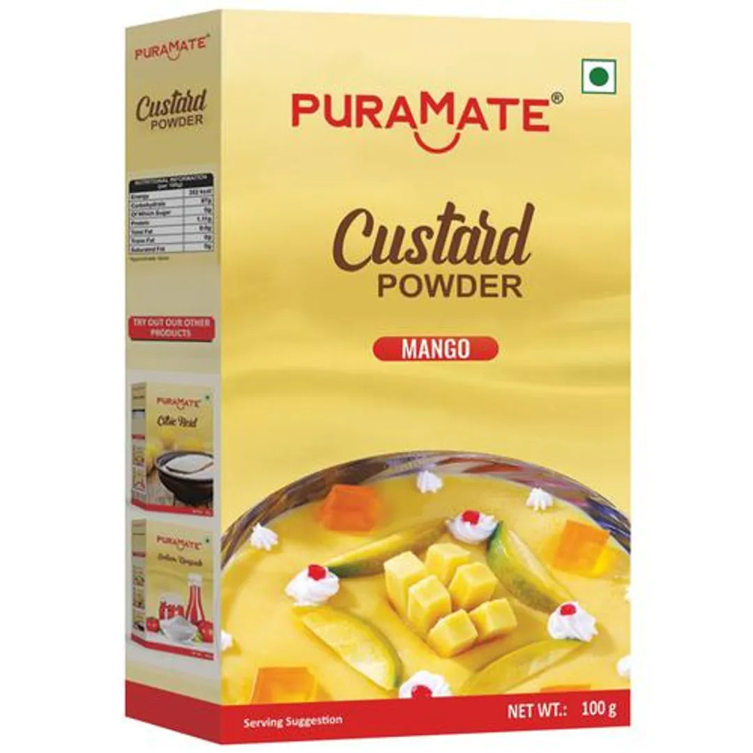 Puramate Custard Powder Mango 100gm