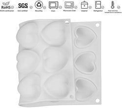 15 Cavity Heart Mould