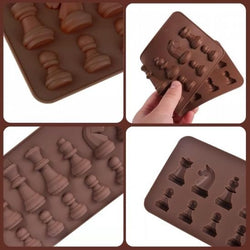 Chess Chocolate sillicon mould