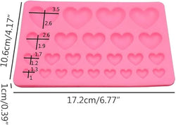 Heart Shape Fondant Mould