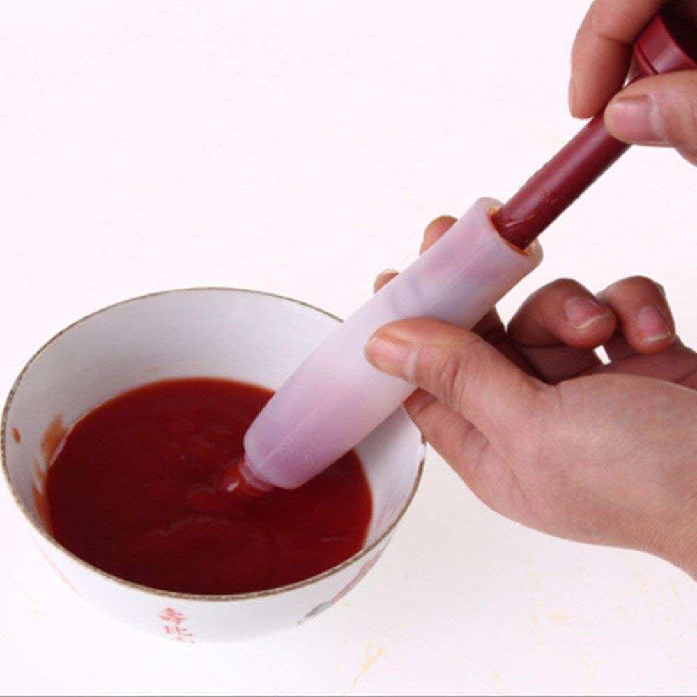 Silicone Pen Food Writing Pen with-Head Cake Decorating Pen