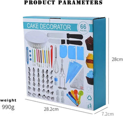 66 pcs Cake Decorating Tools Kit