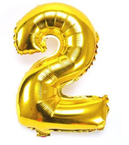 2 Number Foil Balloon size-14 inch