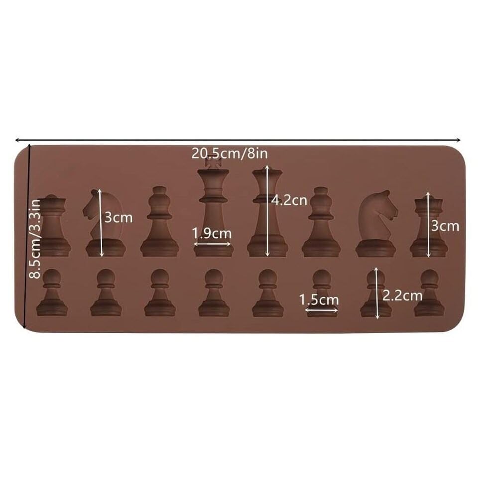 Chess Chocolate sillicon mould