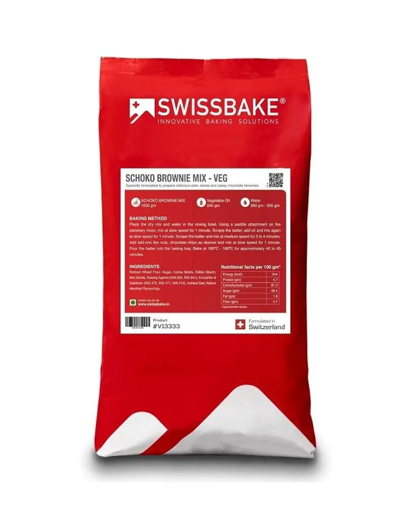 Swissbake Schoko Brownie Mix -Veg 5kg