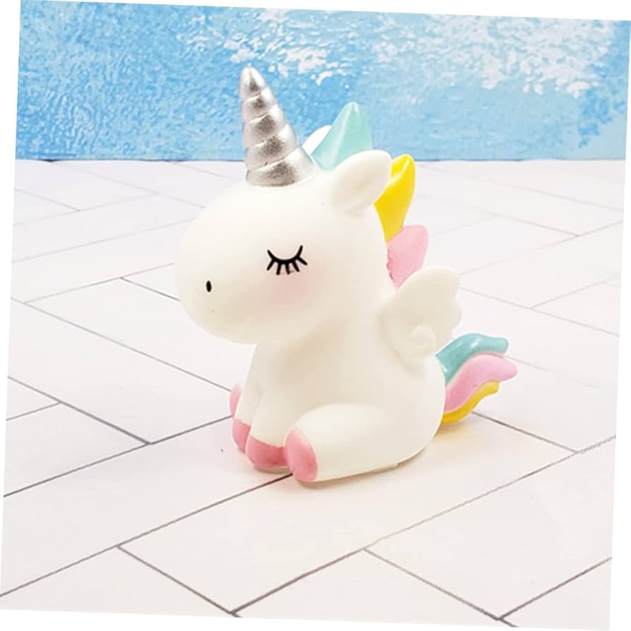 Unicorn Cake Topper (white colour)
