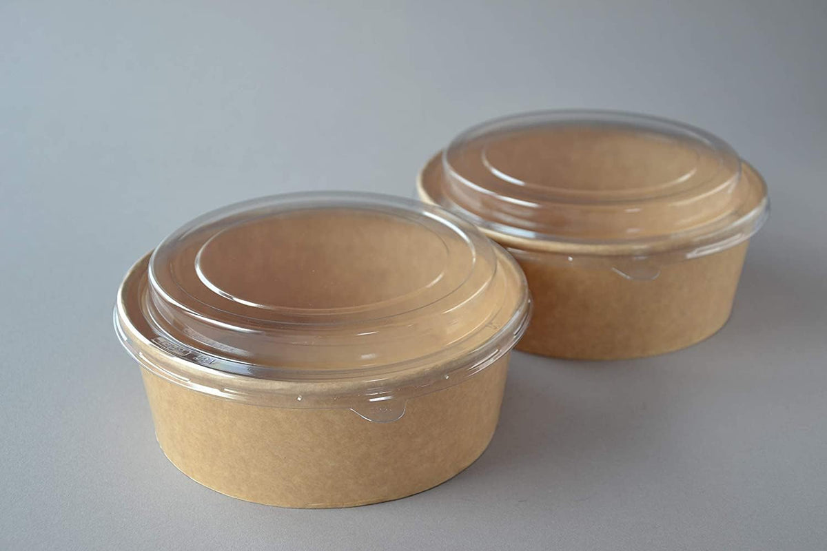 Cake Bowls with Lids 500ml (Pack Of 25) size 5x2 inch CODE - BP120/65