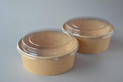 Cake Bowls with Lids 500ml (Pack Of 25) size 5x2 inch CODE - BP120/65