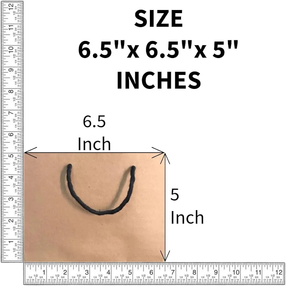 Paper Bag (6.5x6.5x5 inch)