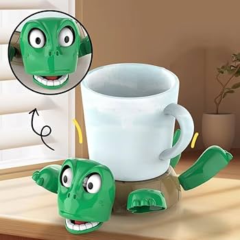 Turtle Cup Holder,Turtle Coaster with Funny Expression